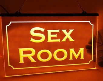Enseigne néon LED pour chambre de sexe, décoration lumineuse de bondage, éclairage adulte, lumière coquine pour la chambre