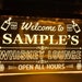 Custom LED Neon Whiskey Lounge Sign,