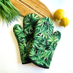 Weed Oven Mitt 