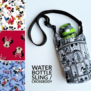 Water Bottle Crossbody Sling Bag
