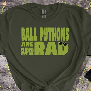 Funny Ball Python Tee, Reptile Lover Shirt
