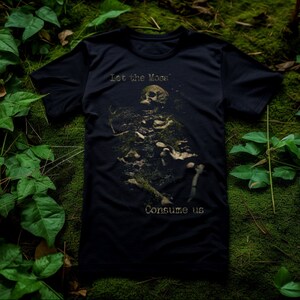 Gothique mousse | Chemise | Gothique surdouée | Chemise mousse | Cadeau gothique | Chemise morbide | Mort morbide | vêtements gothiques