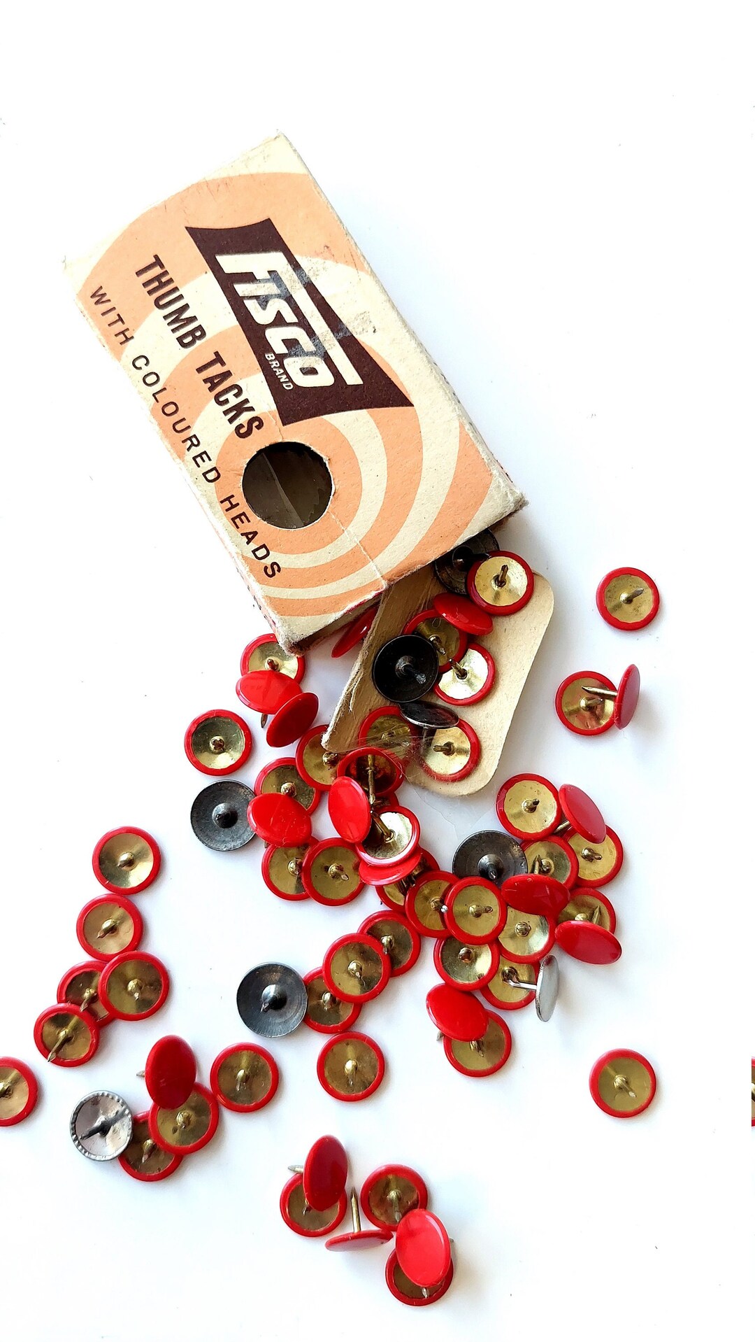 Thumb Tacks for Cork Board Mid Century Modern Office Decor Etsy