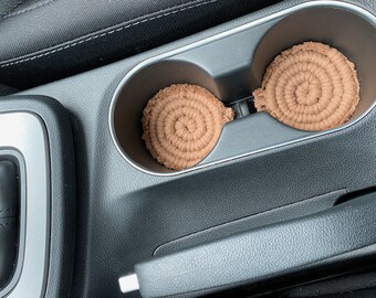 Macrame Car Coasters