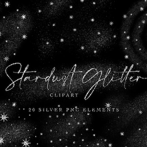 Stardust Silver Clipart PNG Elementen, Silver Stars Clipart, Star Overlays, Galaxy clipart, Star Clipart, Silver Star, Silver Dust Clipart