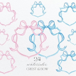 Aquarell niedliche Bögen, Aquarell Kindergarten Wappen und Bögen, Aquarell Pastell Bögen, Aquarell rosa Bögen Clipart Illustration, Hochzeit Clipart
