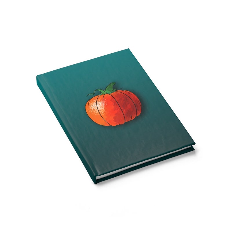 Pumpkin Halloween Notebook   Ruled Line image 1