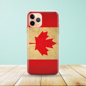 Vintage Flag Canada Phone Case available for iPhone 16, 14, 13, 12, 11, XS Max Samsung S22, S21, S20, phone case