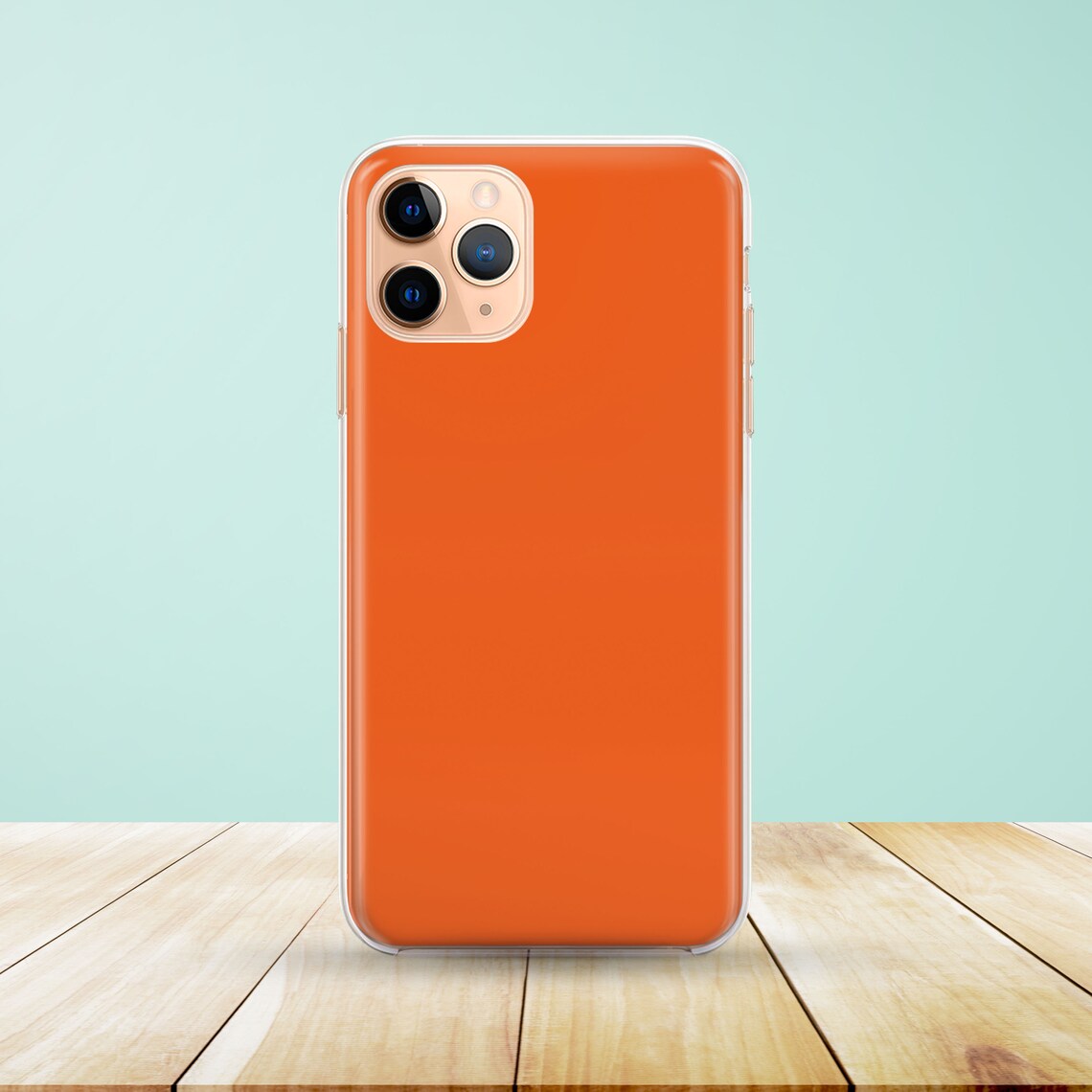 Plain Orange Phone Case Available for iPhone 11 XR XS XS Etsy