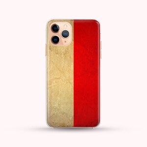 Vintage Flag Indonesia Phone case available for iPhone 16, 14, 13, 12, 11, XS Max Samsung S22, S21, S20, phone case