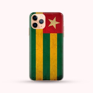 Vintage Flag Togo-telefoonhoesje beschikbaar voor iPhone 16, 11, XR, XS, XS Max, Samsung S20, Samsung A5