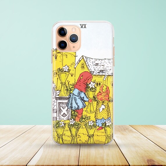 Six of Cups Tarot Card Phone Case available for iPhone 11 Xr | Etsy
