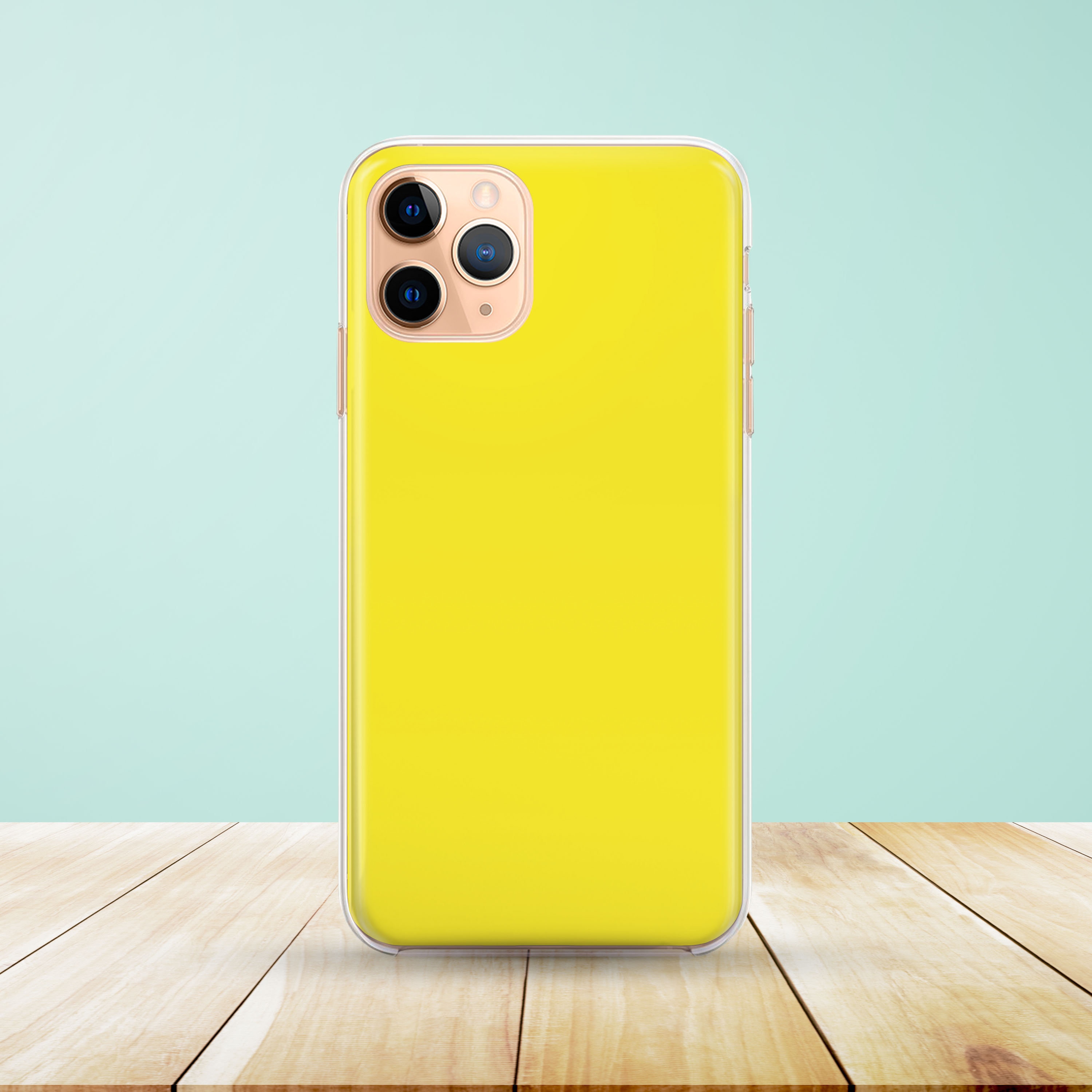 Plain Yellow Phone Case Available for iPhone 11 XR XS XS Etsy