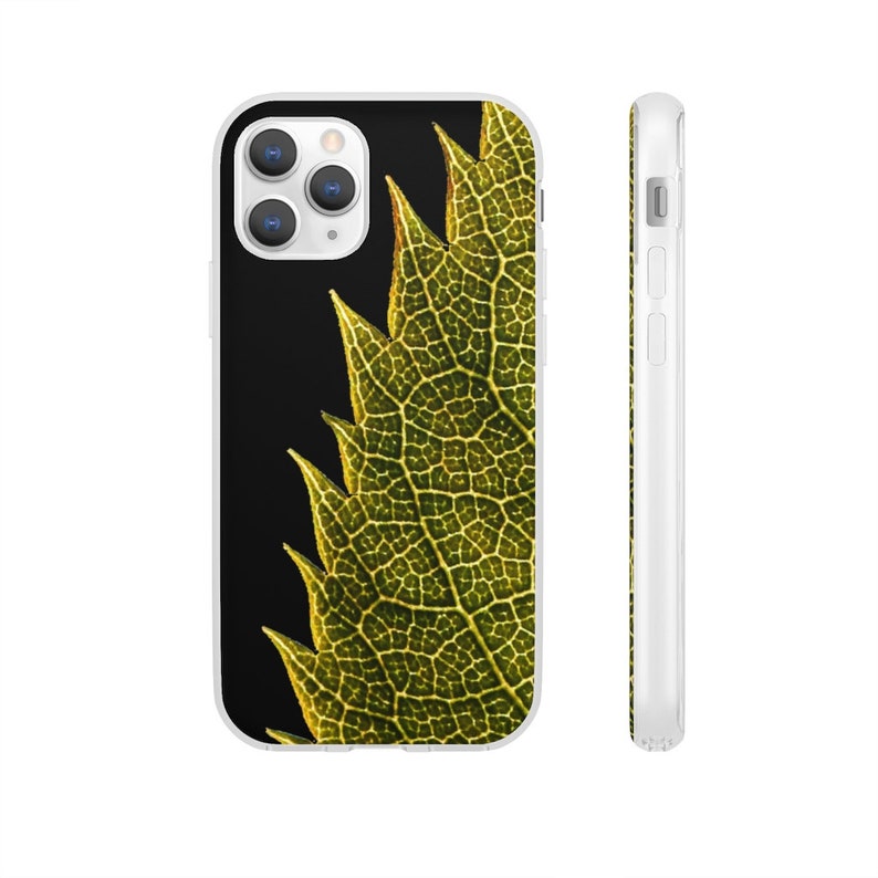 Huawei P30 XS XR J7 Samsung S20 A5 XS Max Green Leaf Samsung iPhone Case available for iPhone 11