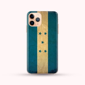 Vintage Flag Honduras  Phone case available for iPhone 16, 14, 13, 12, 11, XS Max Samsung S22, S21, S20, phone case