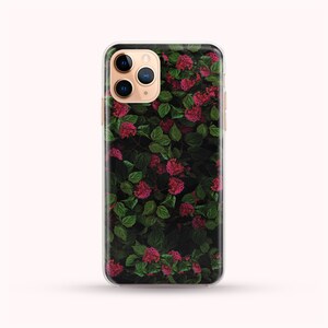 Floral Pink Flowers Pentas Plants Phone Case available for iPhone 14, 13, 12, 11, XS Max Samsung S22, S21, S20, phone case