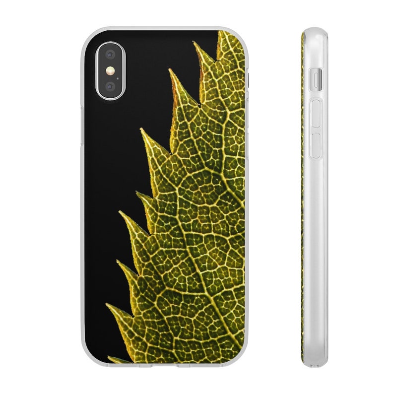 Huawei P30 XS XR J7 Samsung S20 A5 XS Max Green Leaf Samsung iPhone Case available for iPhone 11