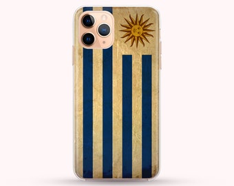 Vintage Flag Uruguay phone case available for iPhone 11, XR, XS, XS Max, Samsung S20, Samsung A5