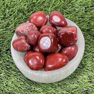 Tumbled RED JASPER / Authentic Tumbled Red Jasper / Red Jasper
