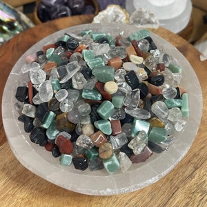 Natural Multi Stone Loose Chip , Real Multi Stone chip , Multi Stone Tumble Loose Stone , Multi Stone Crystal chips