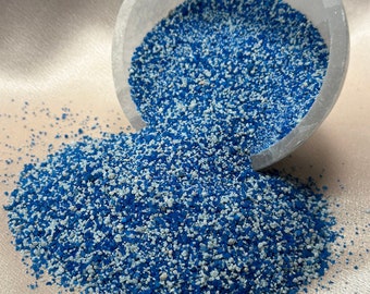BLUE SAND- Black Sand  For Incense-White Sand, Sage, Palo Santo, Resin in Burner, Cauldron, Shell, Smudge Pot - Ritual, Smudging, Art, Craft