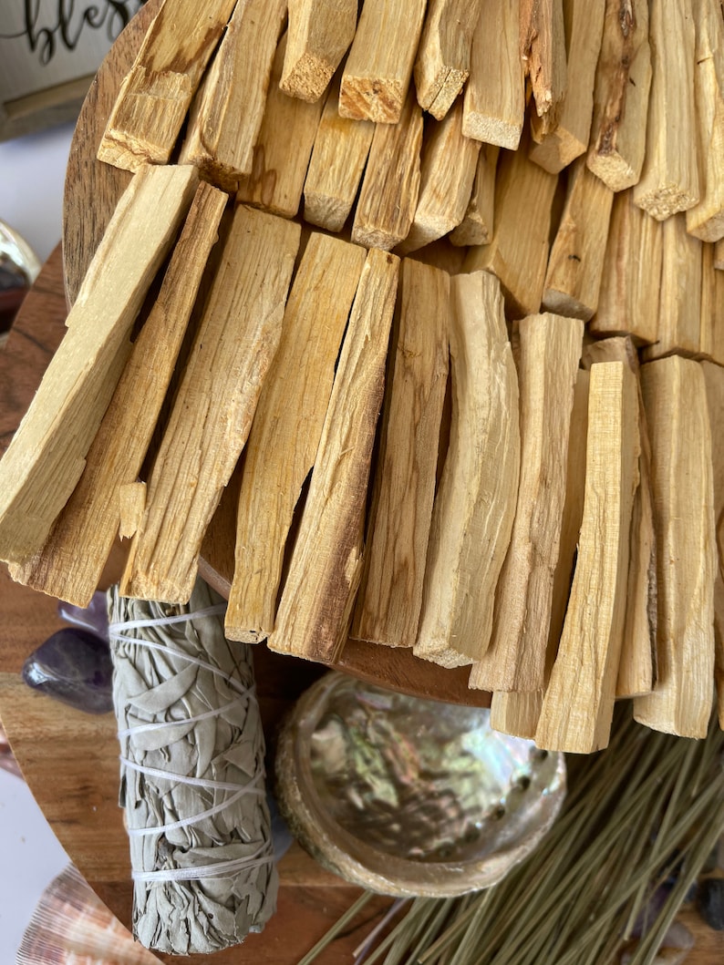 Organic Wholesale Palo Santo Sticks from PERU,0.5in diameter Bulk, Palo Santo at Wholesale Price, FREE SHIPPING image 6