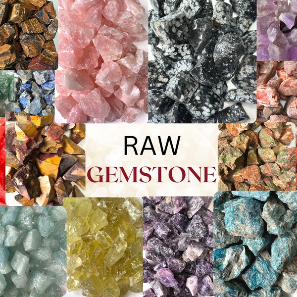 Authentic RAW Crystal / RAW Stone/Clear quartz/Amethyst/Rose quartz/Howlite/Aventurine/Snowflake obsidian/Sodalite/Lapis Lazuli etc.