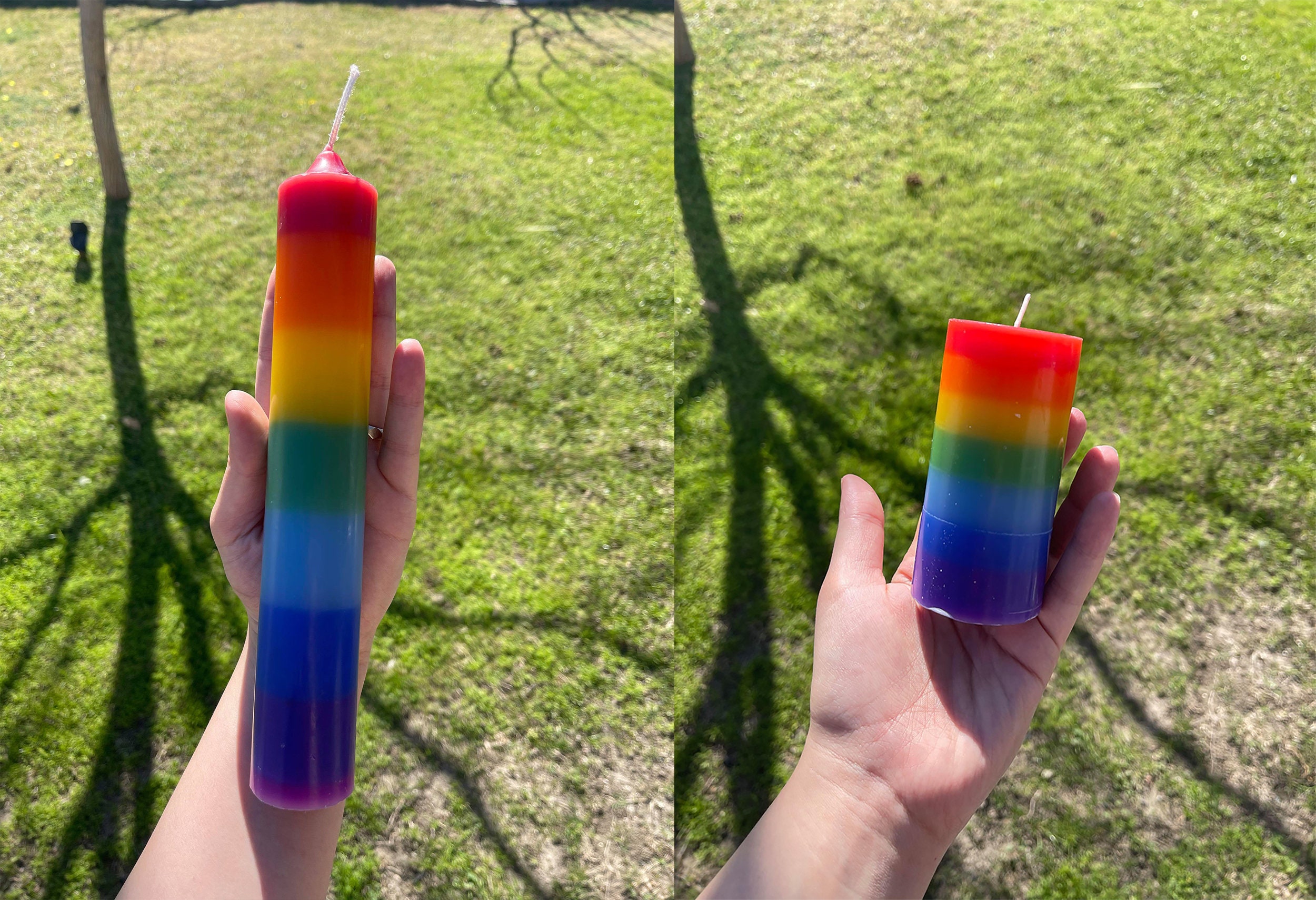 CHAKRA✧RAINBOW✧ガネーシャのオルゴナイト♥️やまさま♥️専用 Wholesale Seven Chakra Candles, Rainbow Candles, Colorful Candles