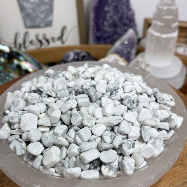 Howlite Crystal - Etsy