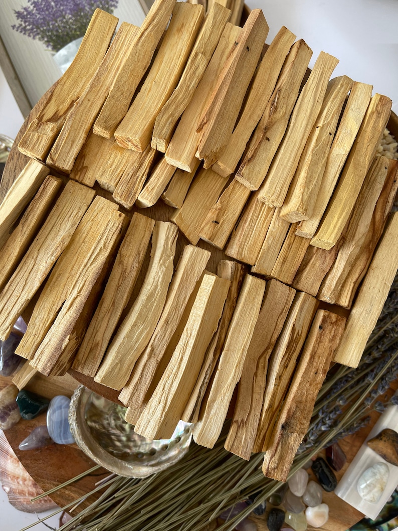 Organic Wholesale Palo Santo Sticks from PERU,0.5in diameter Bulk, Palo Santo at Wholesale Price, FREE SHIPPING image 5