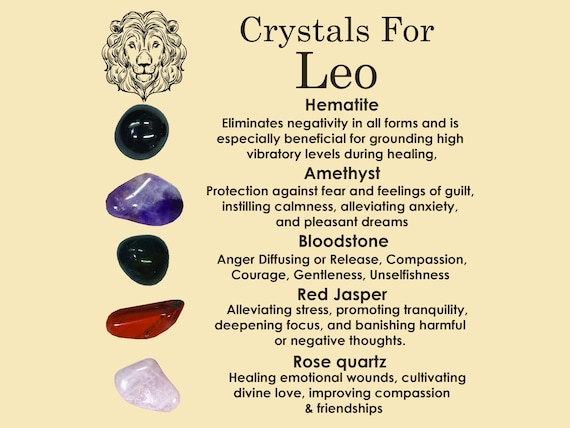 Leo astrology stone deals