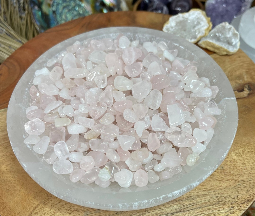 Natural Rose Quartz Chip , Real Rose Quartz Chip, Rose Quartz Tumble