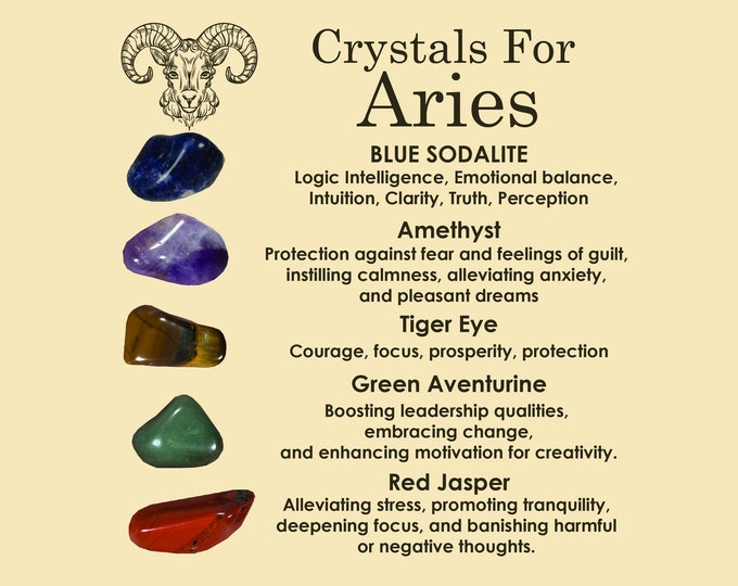 TAURUS Crystal Set,5x Crystals Set for TAURUS Blue Sodalite,rose Quartz ...