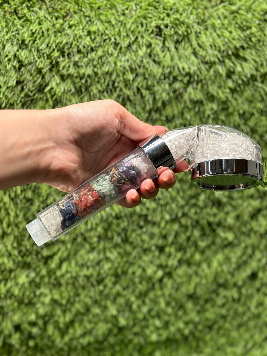 7 Chakra Crystal Shower Head / Highpressure Handheld Shower Head