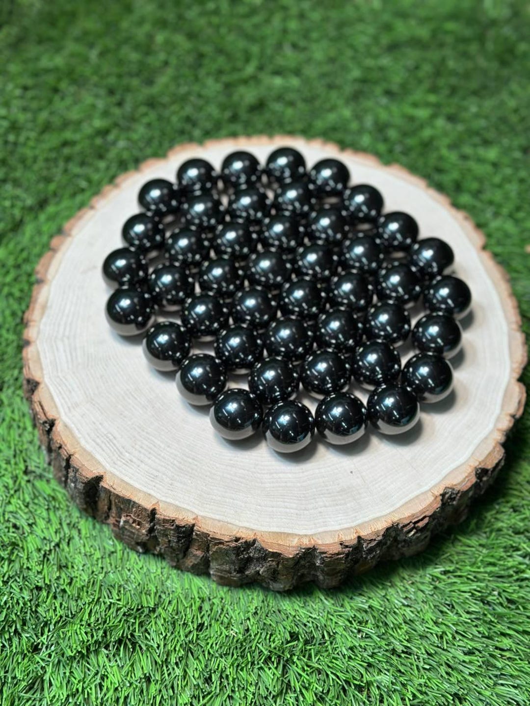 MAGNETIC HEMATITE Tumbled Stones, Round Magnets, 25mm - Etsy