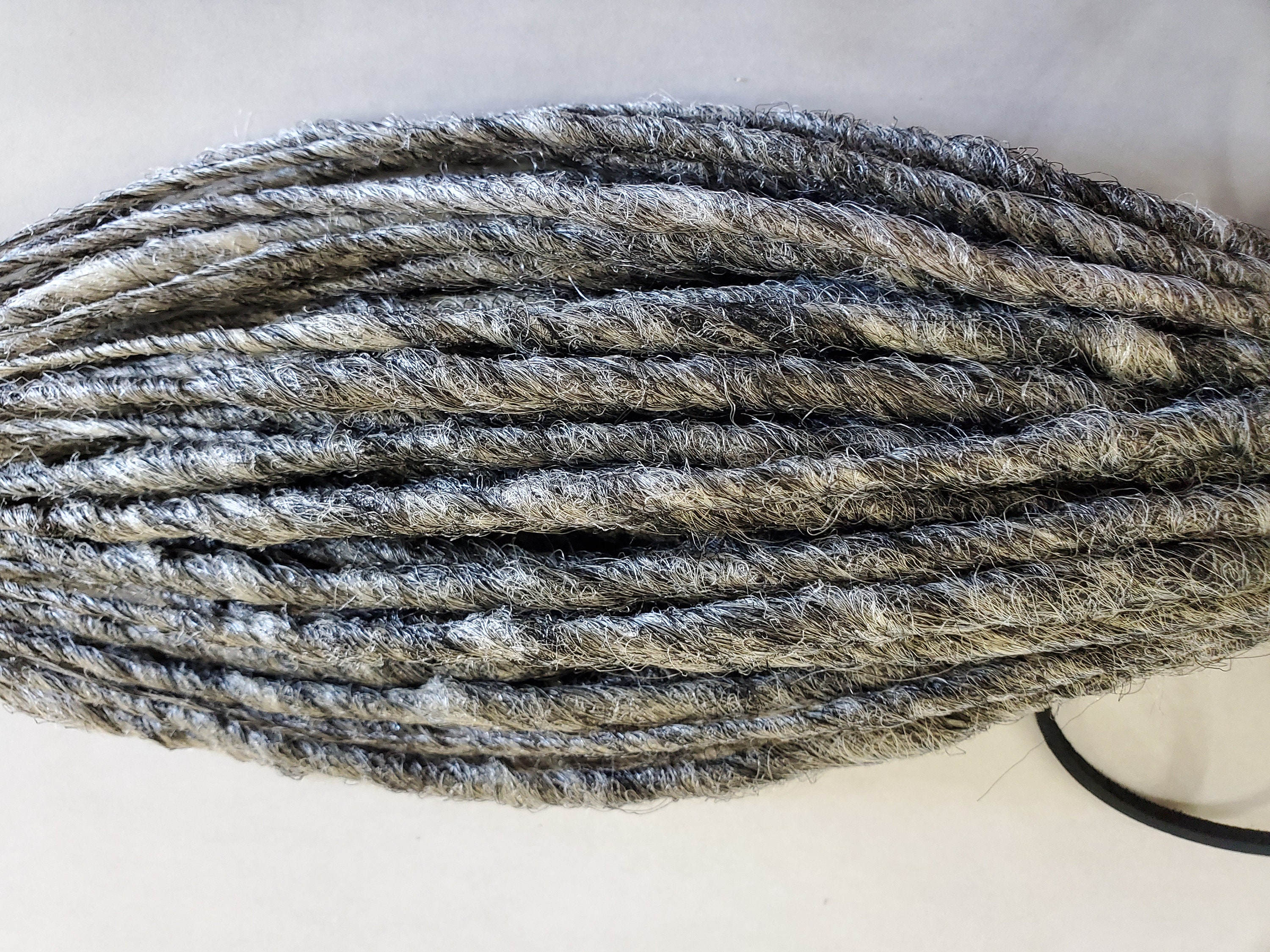 50 Silver Grey Salt and Pepper Dreads SE Synthetic Dreadlocks Etsy