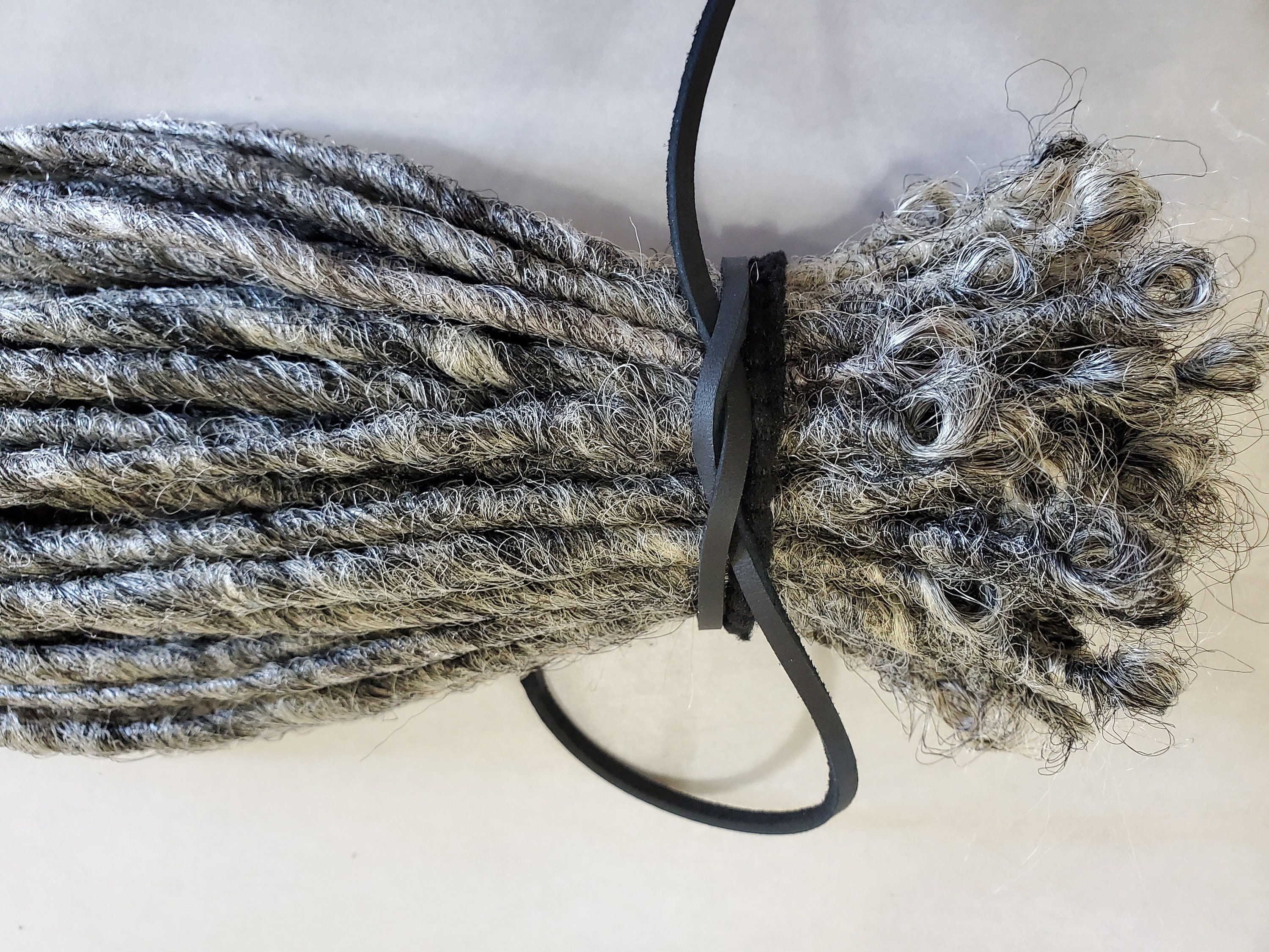 50 Silver Grey Salt and Pepper Dreads SE Synthetic Dreadlocks Etsy