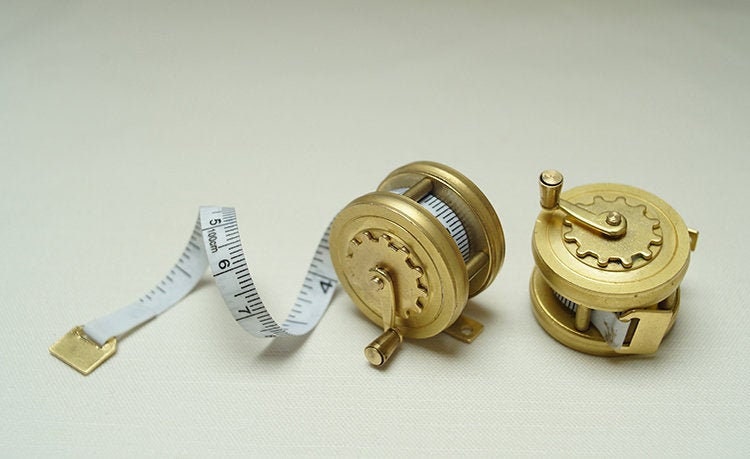 Brass Pocket Tape Measure