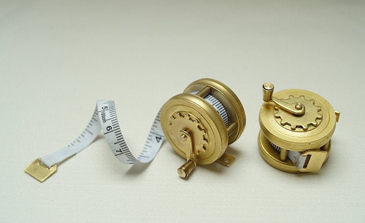 Mini Metal Measuring Tape 30 Keychain Measuring Tape for Sewing