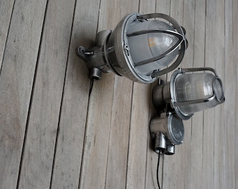 Vintage Industrial  Aluminum Waterproof Wall Light