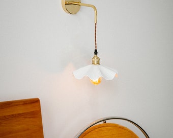 Brass Hanging Light Wall Mount