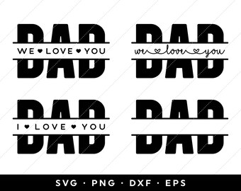 Free Free 192 Daddy We Love You Svg SVG PNG EPS DXF File