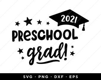 Free Kindergarten Graduation Svg 2021 706 SVG PNG EPS DXF File