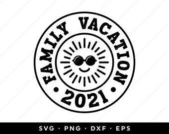 Family Vacation Svg Etsy