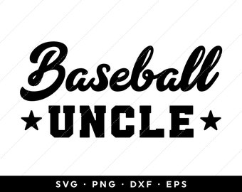Download Baseball Uncle Svg Etsy
