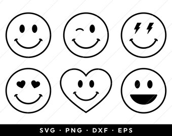 wallpapers Smiley Face Clipart Outline smiley face clipart etsy