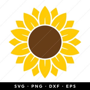 Download Rainbow Sunflower Svg Flower Svg Sunflower Svg Files Etsy