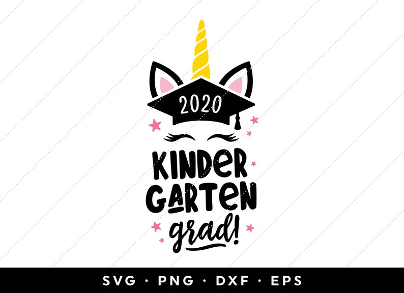 Download Kindergarten 2020 Unicorn Grad SVG Kindergarten Graduation ...