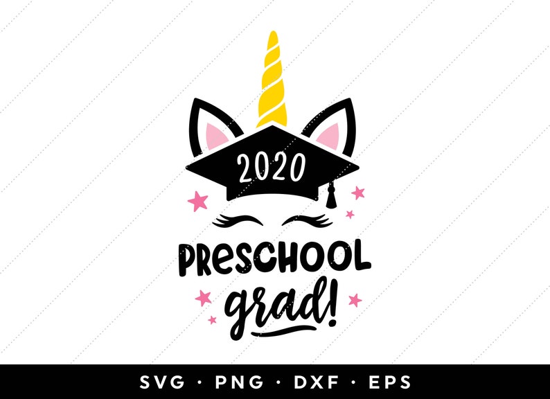 Download Preschool 2020 Unicorn Grad SVG Preschool Graduation Shirt | Etsy