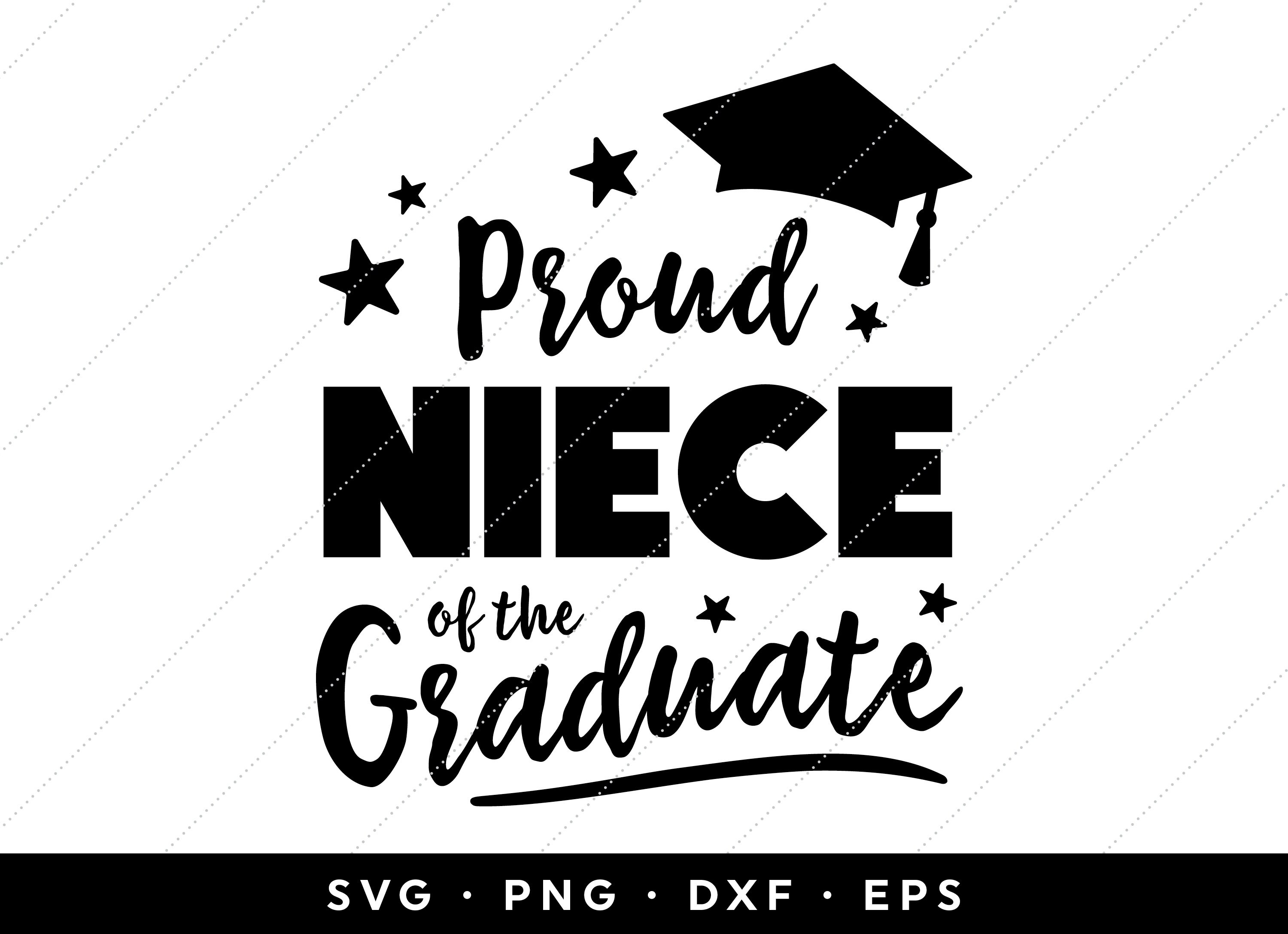 Proud Niece of the Graduate SVG Graduation SVG Graduation Etsy Canada